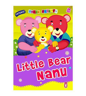 Little Bear Nanu children's story book cover by Nalan Aktas Sonmez