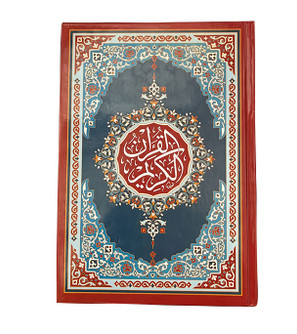 Mushaf-Red-Cover-with-Cream-Pages-Uthmani-Script-Large-Size-24-x-14-cm