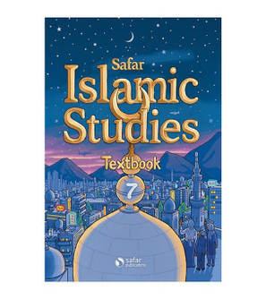 Safar Islamic Studies Textbook 7 Learn about Islam Series front cover by Hasan Ali