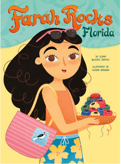 Font cover image of the book "Farah Rocks Florida"