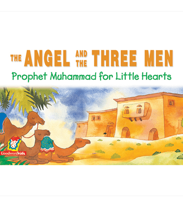 Goodword Islamic Children's Paperback Book Cover Featuring Camels and Desert Houses