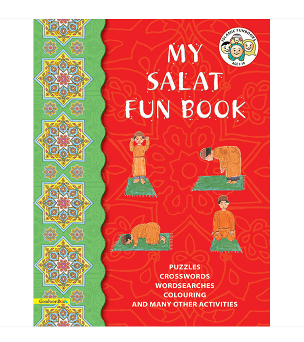 Front cover image of the book My Salat Fun Book