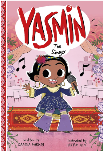 Front cover image of the book "Yasmin the Singer"