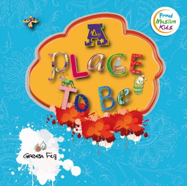 Front cover image of the book "A Place To Be", written by Chadi Mahdi