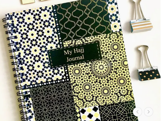 My Hajj Journal–Zellige Islamic Notebook | Spiritual Hajj & Umrah Companion