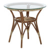 Tony Cafe Table with 31.5" Glass Top