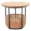 Basket Side Table