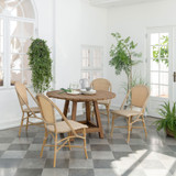 George Teak 47" Round Table