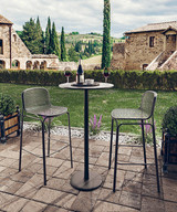 Villa outdoor bar stool lifestyle