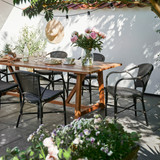 Valerie Outdoor Bistro Arm Chair