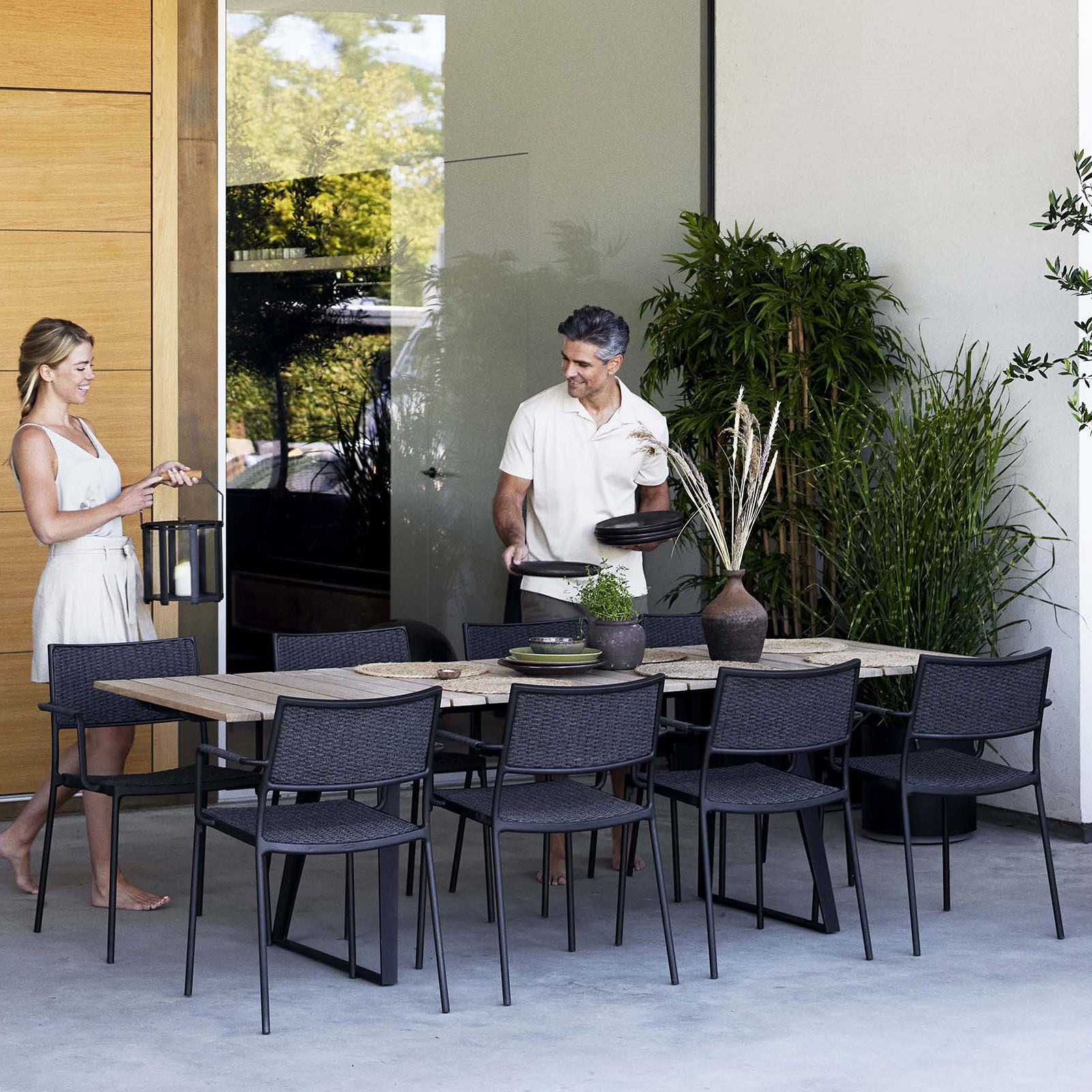 Less Dining Arm Chair