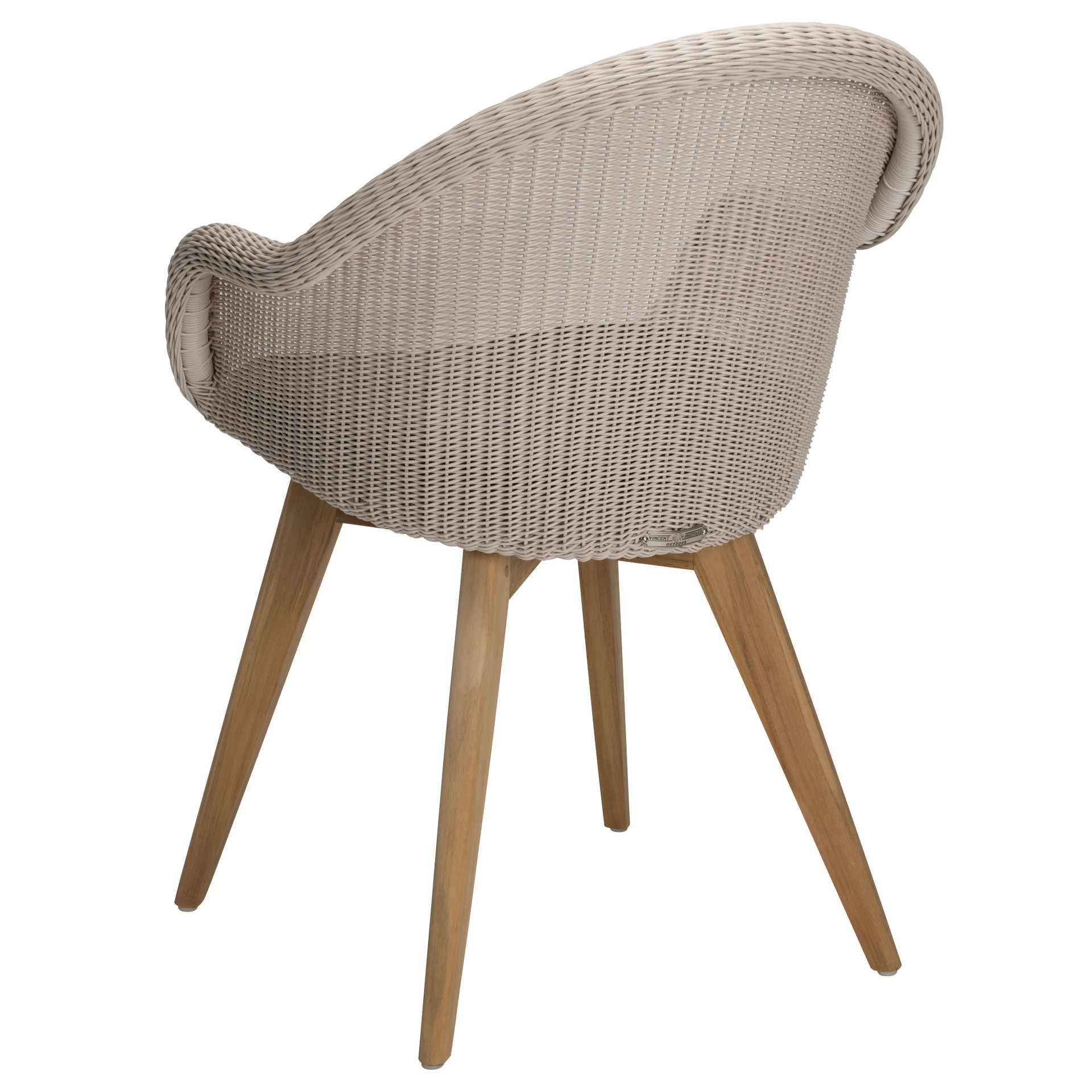 Vincent Sheppard Edgard Dining Chair Teak Base