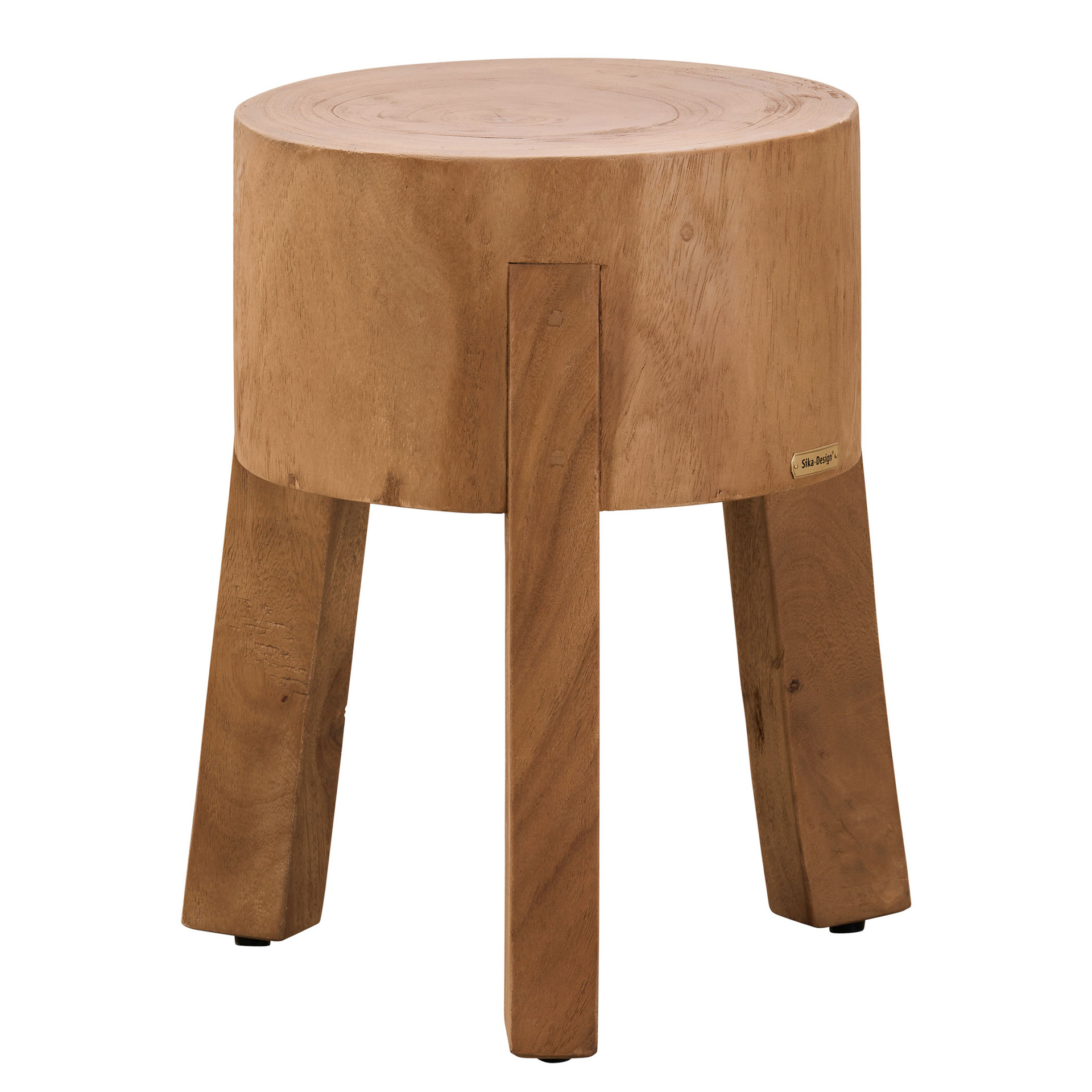 Sika・Design シカ・デザイン　スツール Roger ロジャースツール Sika Design Roger Stool - Suar Wood Stool 9125U