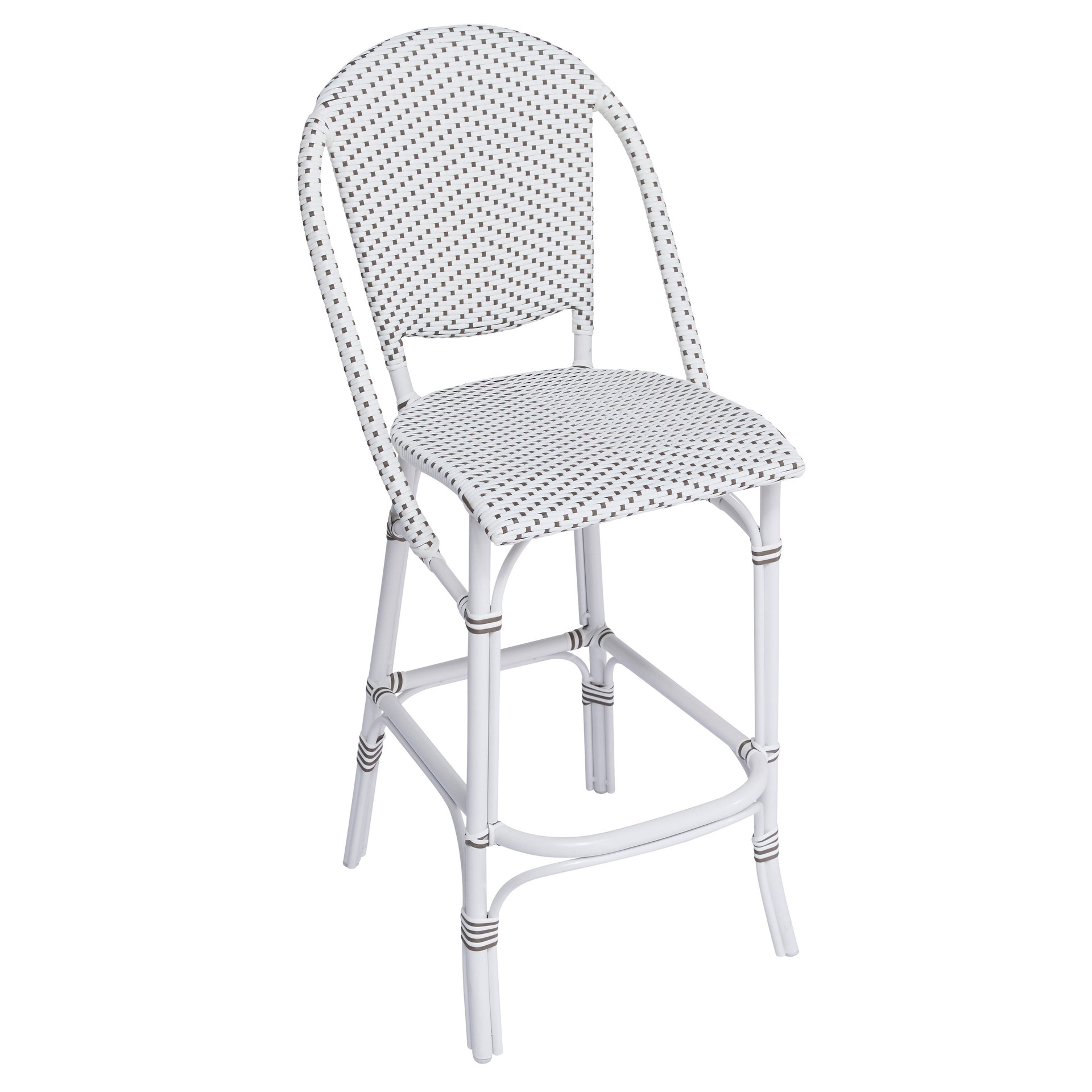 Sika Design Sofie Bar Stool Stackable Outdoor Bistro Chair