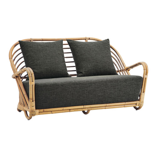 Sika Design Arne Jacobsen Charlottenborg 2-Seater Sofa - Rattan
