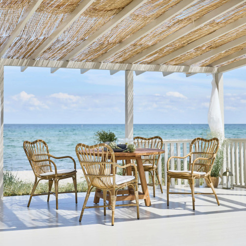 George Teak 47" Round Table