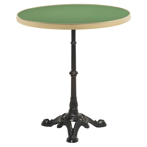 Parisian 27.5in Round Enamel French Bistro Table Top