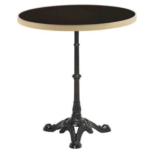 Parisian 27.5in Round Enamel French Bistro Table Top Parisian 27.5in Round Enamel French Bistro Table Top