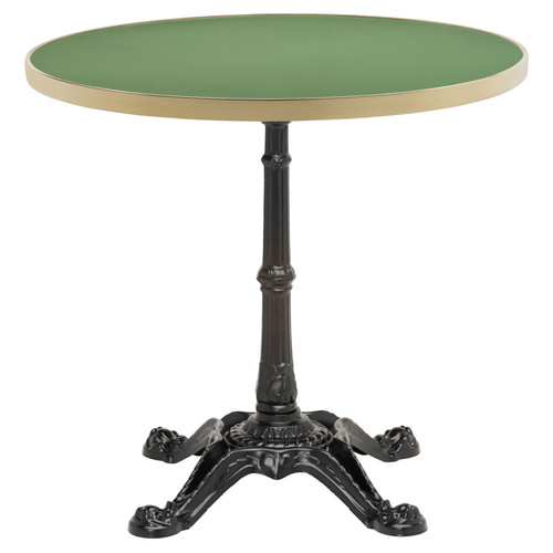 Parisian 31.5in Round Enamel French Bistro Table Top