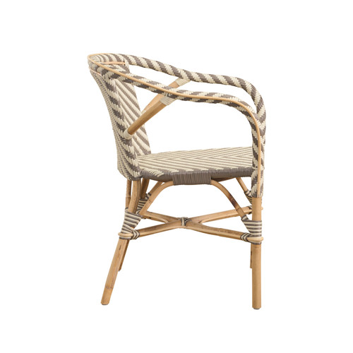 Madeleine Arm Chair Chevron Madeleine Arm Chair Chevron
