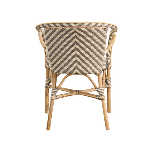 Madeleine Arm Chair Chevron Madeleine Arm Chair Chevron