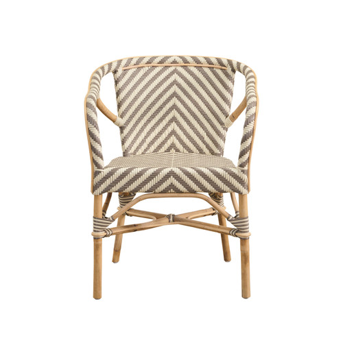 Madeleine Arm Chair Chevron Madeleine Arm Chair Chevron