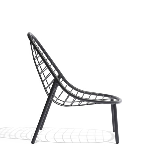 Todus Albus Lounge Chair by Studio Segers frame side Todus Albus Lounge Chair by Studio Segers frame side