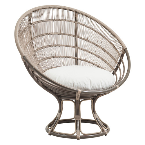 Franco Albini Luna Sun Chair Exterior - Moccachino Franco Albini Luna Sun Chair Exterior - Moccachino