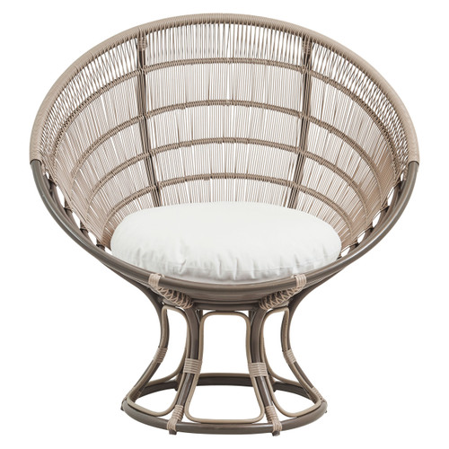 Franco Albini Luna Sun Chair Exterior - Moccachino Franco Albini Luna Sun Chair Exterior - Moccachino