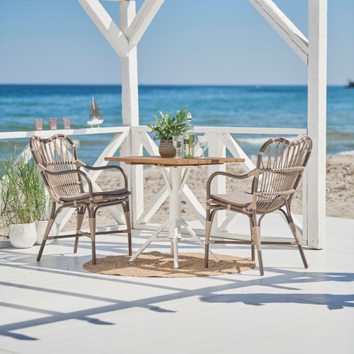 Margret Arm Chair Exterior - Moccachino Margret Arm Chair Exterior - Moccachino