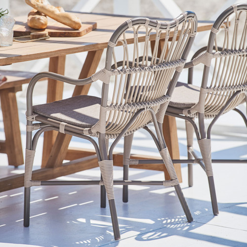 Margret Arm Chair Exterior - Moccachino Margret Arm Chair Exterior - Moccachino