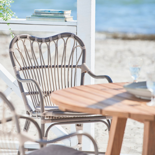 Margret Arm Chair Exterior - Moccachino Margret Arm Chair Exterior - Moccachino