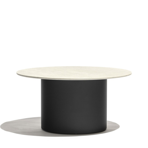 Branta Ceramic Coffee Table - 27.5"Dx14"H