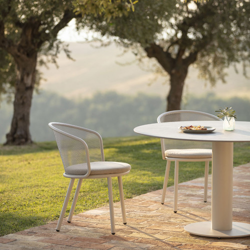 Branta Ceramic Dining Table - 51"Dx29.5"H Branta Ceramic Dining Table - 51"Dx29.5"H