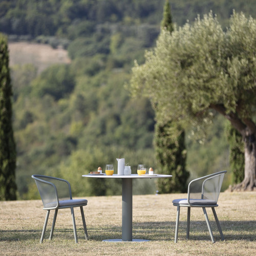 Branta Ceramic Dining Table - 51"Dx29.5"H Branta Ceramic Dining Table - 51"Dx29.5"H