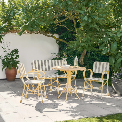 Franco Albini Exterior Bistro Chair - Stripe Franco Albini Exterior Bistro Chair - Stripe