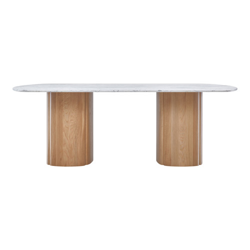 Tathra Ellipse Dining Table - 86.5"W