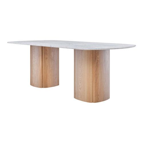 Tathra Ellipse Dining Table - 86.5"W