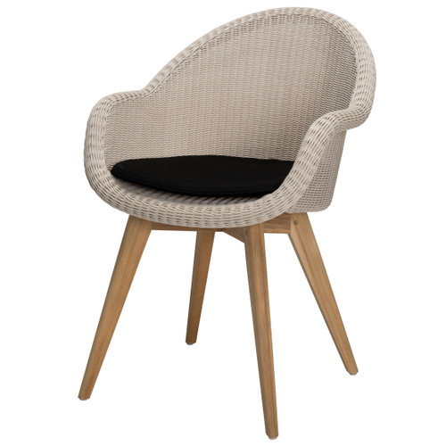 Edgard Dining Chair Teak Base