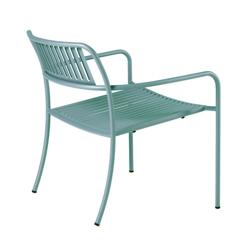 Patio Outdoor Slatted Lounge Chair
