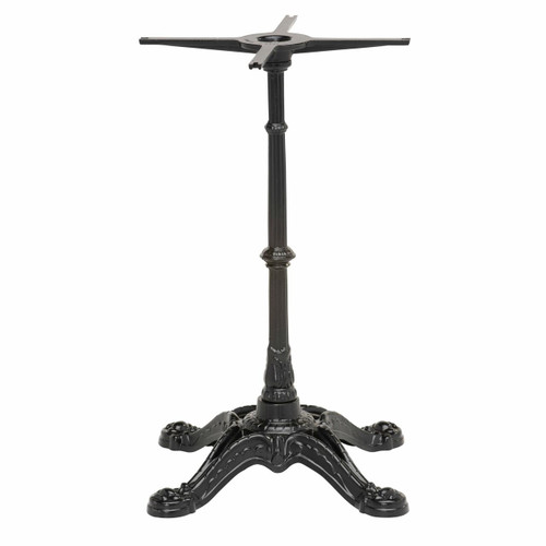 Bistro 28" 4-Prong Cast Iron Cafe Table Base Bistro 28" 4-Prong Cast Iron Cafe Table Base