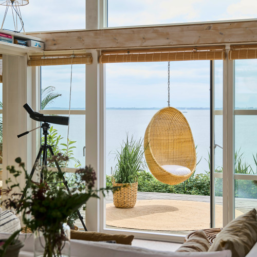 Nanna Ditzel Hanging Egg Chair Exterior