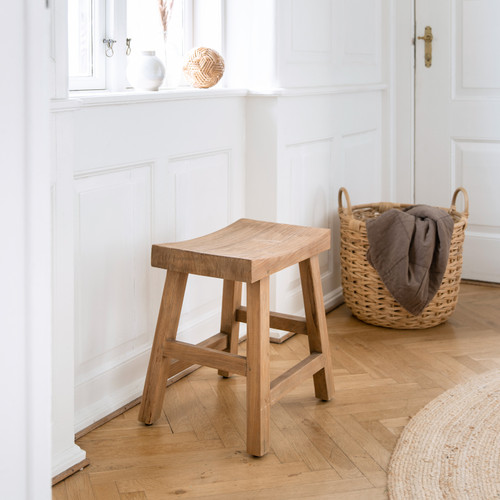 Charles Teak Stool Charles Teak Stool