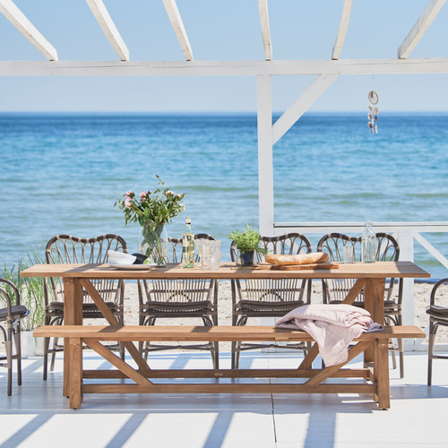 Sika Design George Teak Table - Outdoor Teak Dining Table