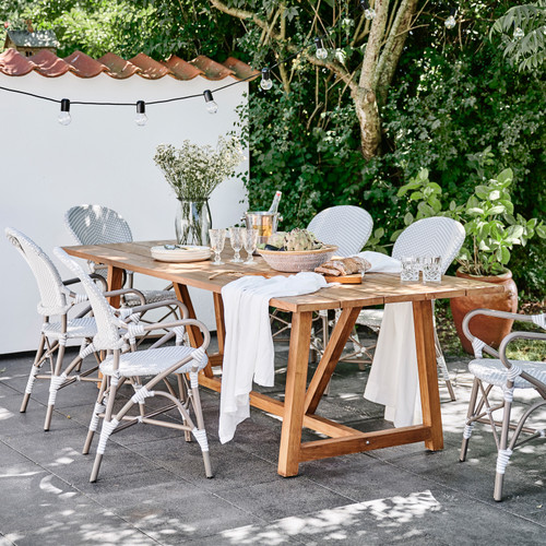 Sika Design George Teak Table - Outdoor Teak Dining Table