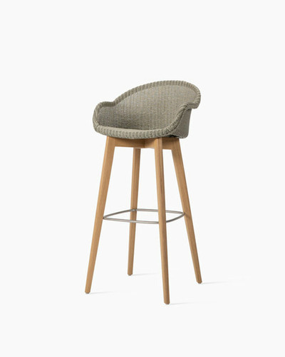 Avril Bar Stool Oak Base