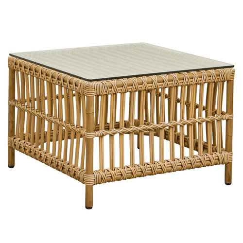 Caroline Side Table Exterior w/Glass Top Caroline Side Table Exterior w/Glass Top