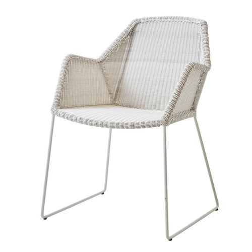 Breeze Dining Arm Chair Sled Base