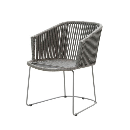 Moments Dining Arm Chair Sled Base Moments Dining Arm Chair Sled Base
