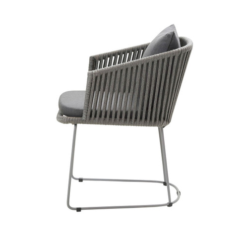 Moments Dining Arm Chair Sled Base Moments Dining Arm Chair Sled Base